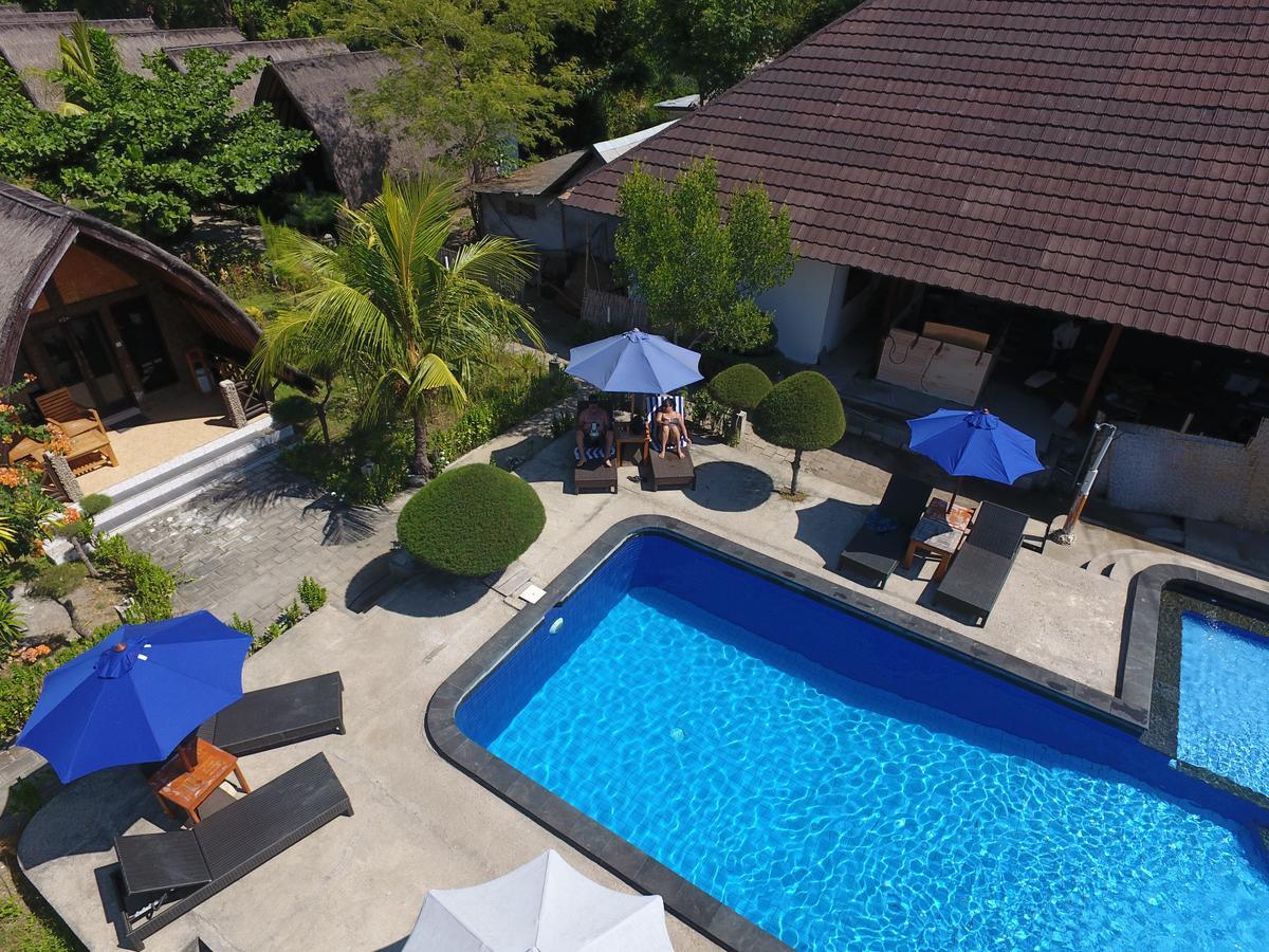 Sandy Beach Bungalows Gili Air Exterior photo